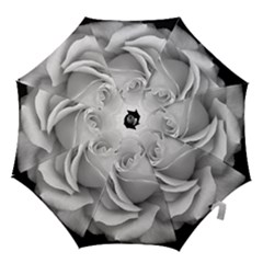 Pure White Hook Handle Umbrella  by rainorshine