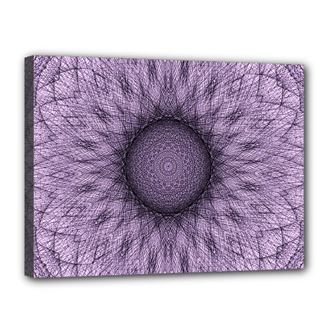 Mandala Canvas 16  X 12  (framed) by Siebenhuehner