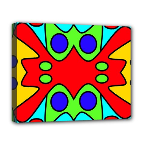 Abstract Deluxe Canvas 20  X 16  (framed) by Siebenhuehner