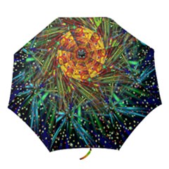 Exploding Fireworks Folding Umbrella by StuffOrSomething