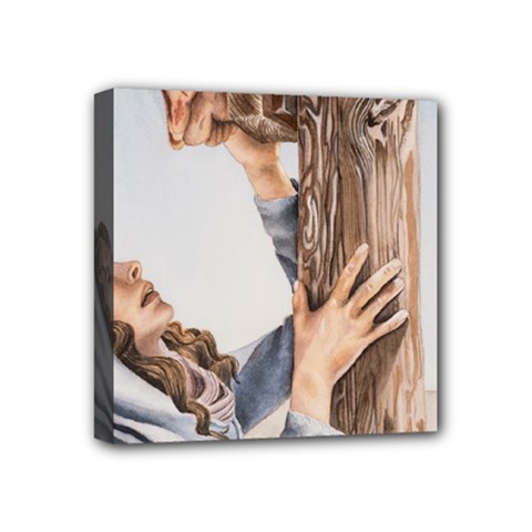 Stabat Mater Mini Canvas 4  X 4  (framed) by TonyaButcher