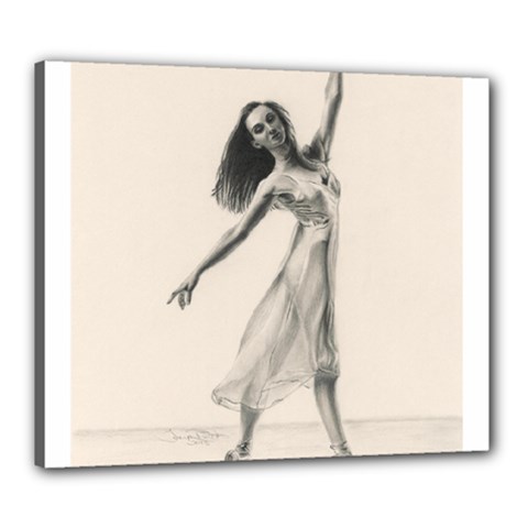 Perfect Grace Canvas 24  X 20  (framed) by TonyaButcher