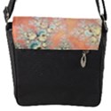 Peach Spring Frost On Flowers Fractal Removable Flap Cover (Small) View2