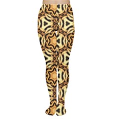 Faux Animal Print Pattern Tights by GardenOfOphir