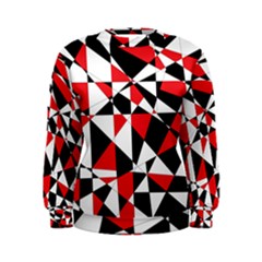 Shattered Life Tricolor Women s Sweatshirt by StuffOrSomething