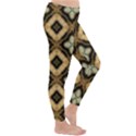 Faux Animal Print Pattern Winter Leggings View3