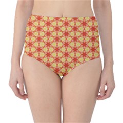 Cute Pretty Elegant Pattern High-waist Bikini Bottoms by GardenOfOphir
