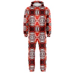Cute Pretty Elegant Pattern Hooded Jumpsuit (men)  by GardenOfOphir