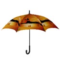 Anubis, Ancient Egyptian God Of The Dead Rituals  Hook Handle Umbrellas (Large) View3