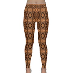 Faux Animal Print Pattern Yoga Leggings by GardenOfOphir