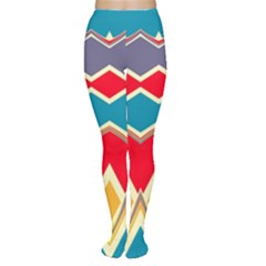Chevrons And Rhombus Tights by LalyLauraFLM