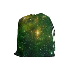 Hydrocarbons In Space Drawstring Pouches (large)  by trendistuff