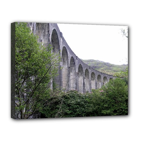 Glenfinnan Viaduct 2 Canvas 14  X 11  by trendistuff