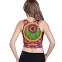 Let The Calm And The Sunshine In Racer Back Crop Top View2