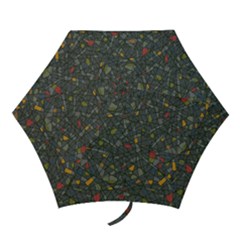 Abstract Reg Mini Folding Umbrellas by FunkyPatterns