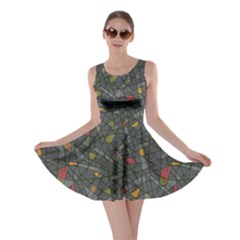Abstract Reg Skater Dress by FunkyPatterns