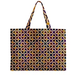 Funky Reg Zipper Mini Tote Bag by FunkyPatterns