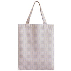 Pastel Pattern Zipper Classic Tote Bag by FunkyPatterns