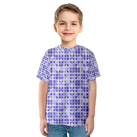 Pastel Purple Kid s Sport Mesh Tee by FunkyPatterns