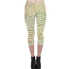 Pastel Sketch Capri Leggings  by FunkyPatterns