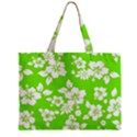 Lime Hawaiian Zipper Mini Tote Bag View2