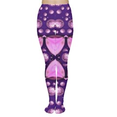 Magic Lotus In A Landscape Temple Of Love And Sun Women s Tights by pepitasart