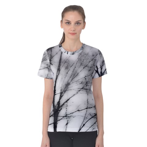 Misty Haze Women s Cotton Tee by RoseanneJonesPhotography