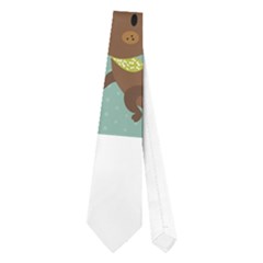 Dog Pattern Neckties (one Side)  by Mjdaluz