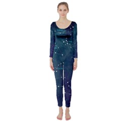 Constellations Long Sleeve Catsuit by DanaeStudio
