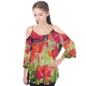 abstract poppys  Flutter Tees View1