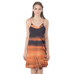 Tree Branches And Sunset Camis Nightgown by picsaspassion