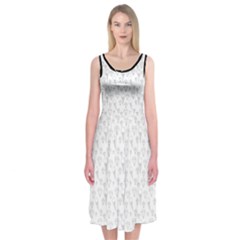 Icecreams And Diamonds Midi Sleeveless Dress by Contest2504870