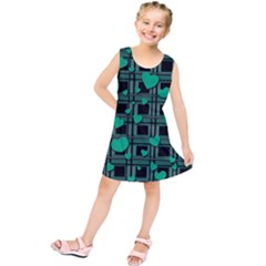 Green Love Kids  Tunic Dress by Valentinaart