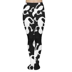 Magenta Lizard Women s Tights by Valentinaart