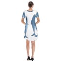 Mackerel Short Sleeve V-neck Flare Dress View2