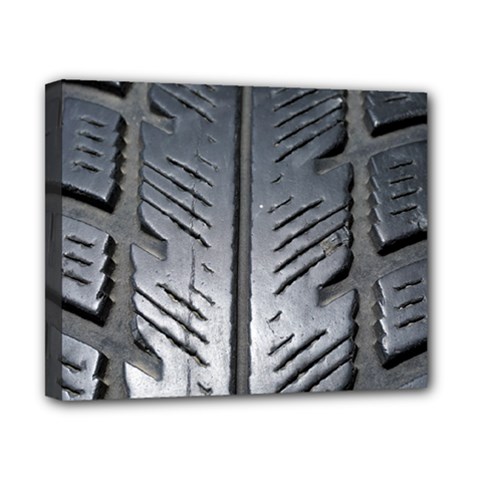 Mature Black Auto Altreifen Rubber Pattern Texture Car Canvas 10  X 8  by Amaryn4rt