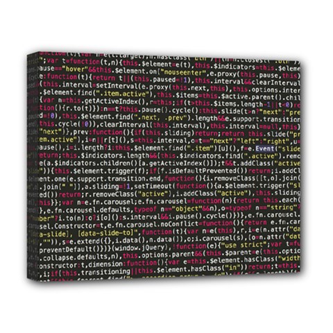 Full Frame Shot Of Abstract Pattern Deluxe Canvas 20  X 16   by Amaryn4rt