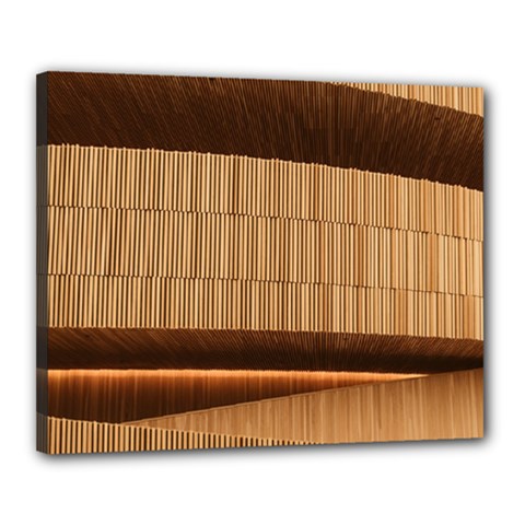 Architecture Art Boxes Brown Canvas 20  X 16  by Amaryn4rt