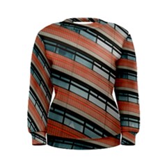 Architecture Building Glass Pattern Women s Sweatshirt by Amaryn4rt