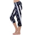 Architecture Building Pattern Capri Yoga Leggings View2