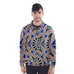Ceramic Portugal Tiles Wall Wind Breaker (men) by Amaryn4rt