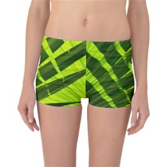 Frond Leaves Tropical Nature Plant Reversible Bikini Bottoms by Amaryn4rt