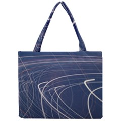 Light Movement Pattern Abstract Mini Tote Bag by Amaryn4rt