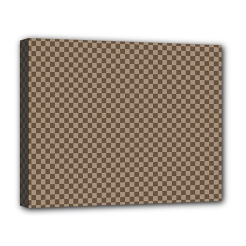 Pattern Background Diamonds Plaid Deluxe Canvas 20  X 16   by Amaryn4rt