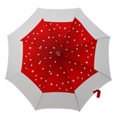 Christmas Background  Hook Handle Umbrellas (medium) by Nexatart