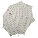 Fruit Pattern Vector Background Hook Handle Umbrellas (Small) View2