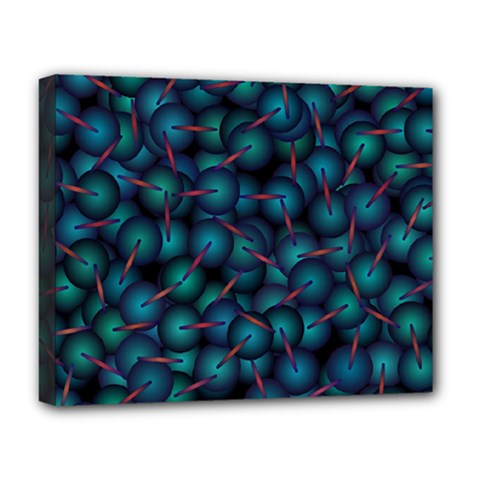 Background Abstract Textile Design Deluxe Canvas 20  X 16   by Nexatart