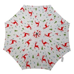 Christmas Pattern Hook Handle Umbrellas (medium) by Nexatart