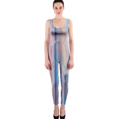 Vertical Abstract Contemporary Onepiece Catsuit by Nexatart