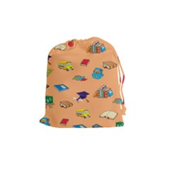 School Rocks! Drawstring Pouches (medium)  by athenastemple